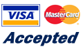 Visa and Master Card Accepted